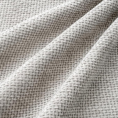 MIULEE Pack of 4 Couch Throw Pillow Covers 18x18 Inch Light Gray Soft Decorative Polyester Pillow Covers Farmhouse Accent Cushion Covers for Boho Spring Home Decor Sofa Bedroom Living Room