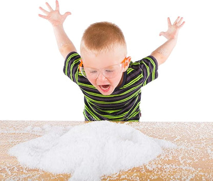Steve Spangler Science Insta-Snow Powder, STEM Activity for School and Homeschool Activities, Fun & Safe Science Kits, Kids Make Fluffy Snow in Seconds, Top Sensory Toy for Classrooms, 14 oz