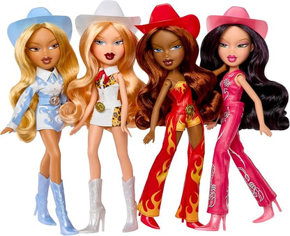 Bratz Sassy Stampede Yasmin Fashion Doll with Accessories: Western, Cowgirl Style Clothes & Accessory Pieces