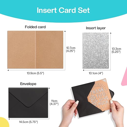 Likcut Vinyl Cutter Machine Cardstock Creator Bundle, Smart Compact Sticker Maker with Carrying Case & Accessories, Beige