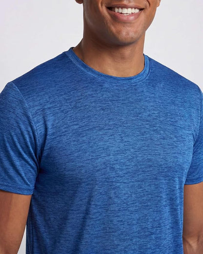 5 Pack Men's Dry Fit Short Sleeve T-Shirt Gym Workout Athletic Running Tee | Cooling, Moisture-Wicking, Crew Neck, Quick-Dry, Breathable, Active, Exercise, Fitness, Basketball, Cycling, Hiking, Tennis