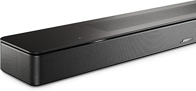 Bose Smart Dolby Atmos Soundbar, All-in-One Soundbar for TV, A.I. Dialogue Mode, Voice Control and Amazon Alexa Built-in, Supports Bluetooth/AirPlay/Spotify Connect/Chromecast, Black