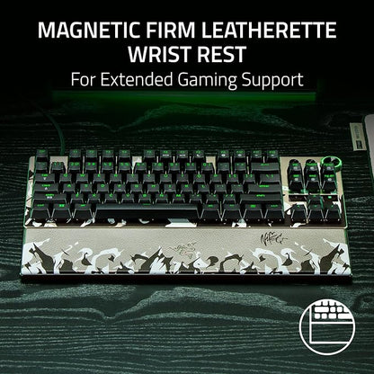 Razer Huntsman V3 Pro TKL 8KHz Esports Gaming Keyboard, Niko Edition | Analog Optical Switches Gen 2, Razer Snap Tap, Rapid Trigger, Adjustable Actuation, Media Controls