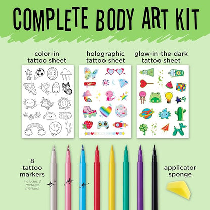 Creativity for Kids Tattoo Designer Studio: Create 50+ DIY Temporary Tattoos, Toys and Gifts for Girls and Boys, Arts and Crafts Activities for Kids (Ages 6+)