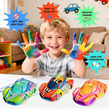 Paint Your Own Car Lamp Kit, Arts and Crafts for Kids Ages 8-12, Arts and Crafts for Kids 4-6, DIY Lightning Hyper Night Light, Painting Kit Birthday Gifts for Girls Boys Ages 3 4 5 6 7 8 9 10 11 12+