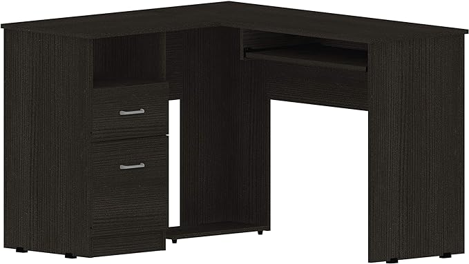 NicBex Kimberly-DW-00051-LWJ Home Office Desks, 47.2"x41.3"x30.4", Black