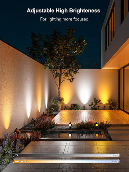 smart Outdoor spotlights | smart voice control