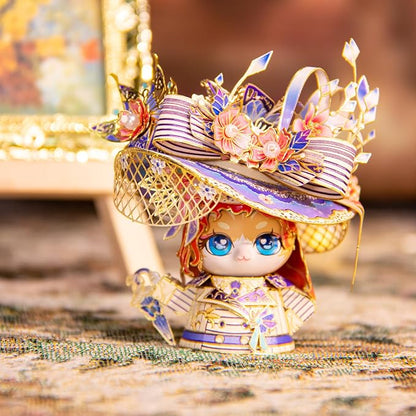 MU 3D Metal Puzzle for Adult Titanic Rose and Jack Cat Figure Kitty Model Assembling, Titanic Movie Collectibles Metal Model Kits Miniature Building, Brain Teaser Love Gift Home Decor Birthday Gift