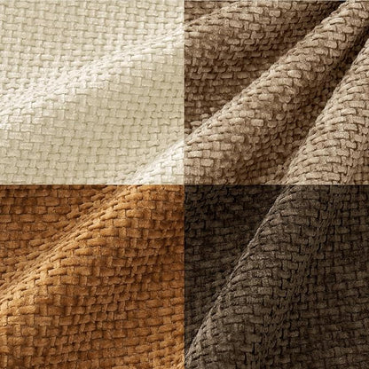 MIULEE Pack of 4 Brown Couch Throw Pillow Covers 20x20 Inch Soft Decorative Chenille Pillows Farmhouse Accent Cushions for Boho Fall Home Decor Sofa Bedroom Living Room