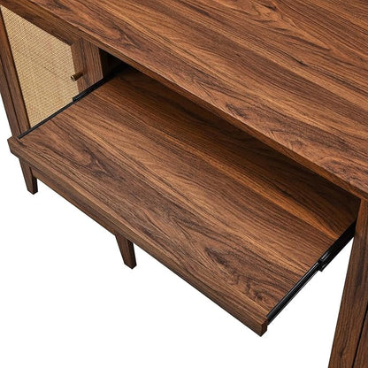 Modway Soma Desk, Walnut