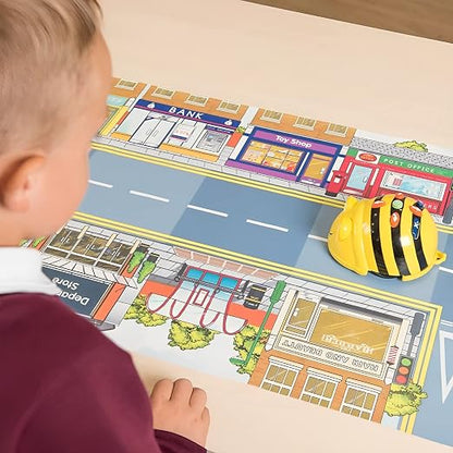 Basic Programming: See & Say Bee-Bot Floor Robotics - Coding & Directional Control for Beginner Learners (1-PCS)