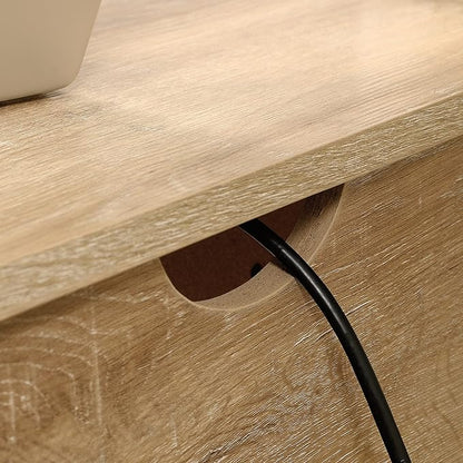 Sauder Garden Villa Desk, L: 59.06" x W: 20.71" x H: 29.80", Orchard Oak Finish