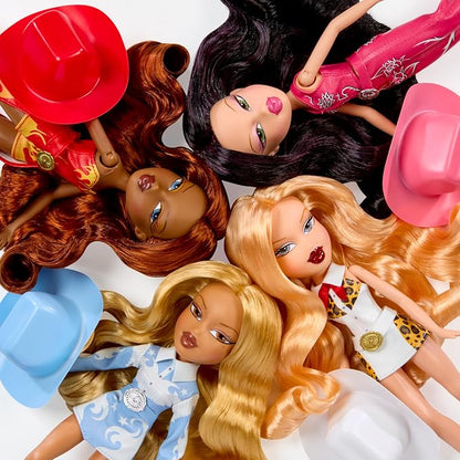 Bratz Sassy Stampede Yasmin Fashion Doll with Accessories: Western, Cowgirl Style Clothes & Accessory Pieces