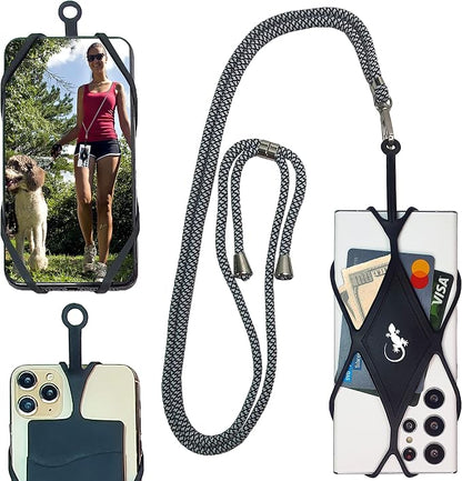 Gecko Travel Tech Cell Phone Lanyard Phone lanyards for Around The Neck Neck Lanyard Phone Crossbody