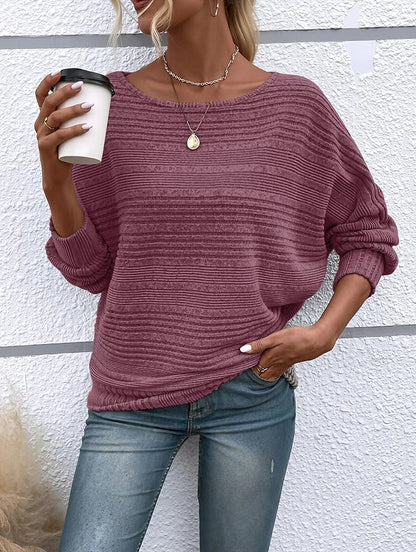 Womens Long Sleeve Shirts Crewneck Tunic Tops Pullover Sweaters Business Casual Blouses Fall Fashion 2026