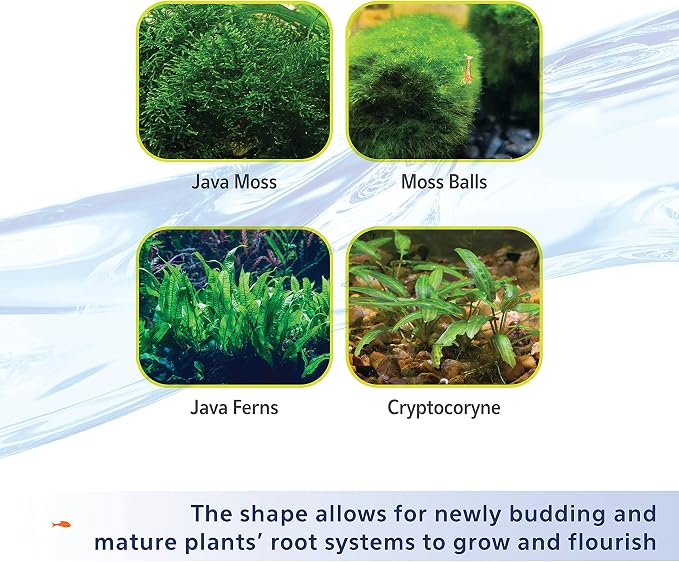 Aqueon Plant and Shrimp Aquarium Substrate, Aqua Soil for Fish Tanks, 5 Pounds (Pack of 8)