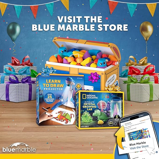 Blue Marble Toss 'N Soak Outdoor Sprinkler Game - Outdoor Water Play, Toss A Bean Bag & Soak Your Friends for Backyard Water Fun, Connects to Garden Hose, Kids Sprinklers for Yard, Yard Water Toys