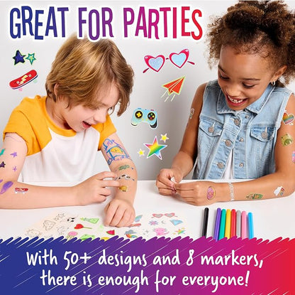 Creativity for Kids Tattoo Designer Studio: Create 50+ DIY Temporary Tattoos, Toys and Gifts for Girls and Boys, Arts and Crafts Activities for Kids (Ages 6+)