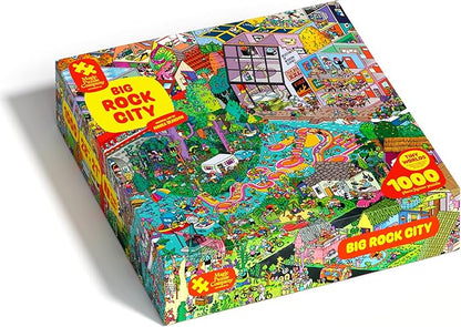 Big Rock City • 1000-Piece Jigsaw Puzzle from The Magic Puzzle Company • Series Four