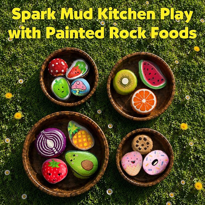 Creativity for Kids Rock Painting Kit - Glow in the Dark Rock Kit: Crafts for Kids, Painting Rocks Arts and Crafts, Kids Gift (Ages 6+)