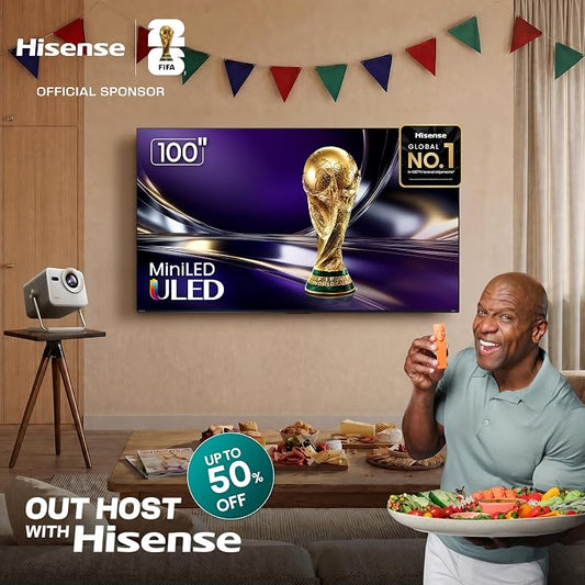 Hisense 75" E6 Cinema Series Hi-QLED 4K UHD Smart Fire TV (75E6QF) - AI Light Sensor, Dolby Vision · Atmos, Voice Remote with Alexa, Motion Rate 120, HDR 10+ Adaptive, Game Mode Plus
