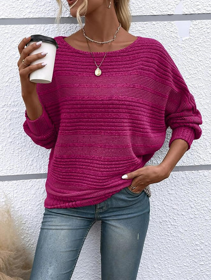 Womens Long Sleeve Shirts Crewneck Tunic Tops Pullover Sweaters Business Casual Blouses Fall Fashion 2026