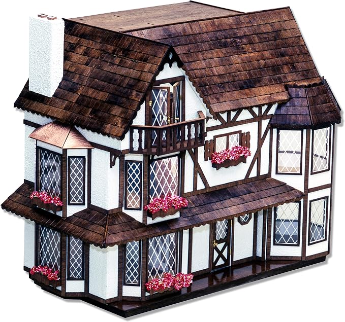 Greenleaf Harrison Dollhouse Kit - 1 Inch Scale