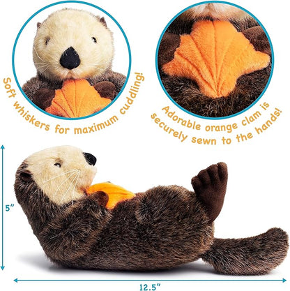 TigerHart Owen The Sea Otter - 13 Inch Stuffed Animal Plush